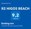 Booking.com Traveller Review Awards 2026, 001 Higos Beach