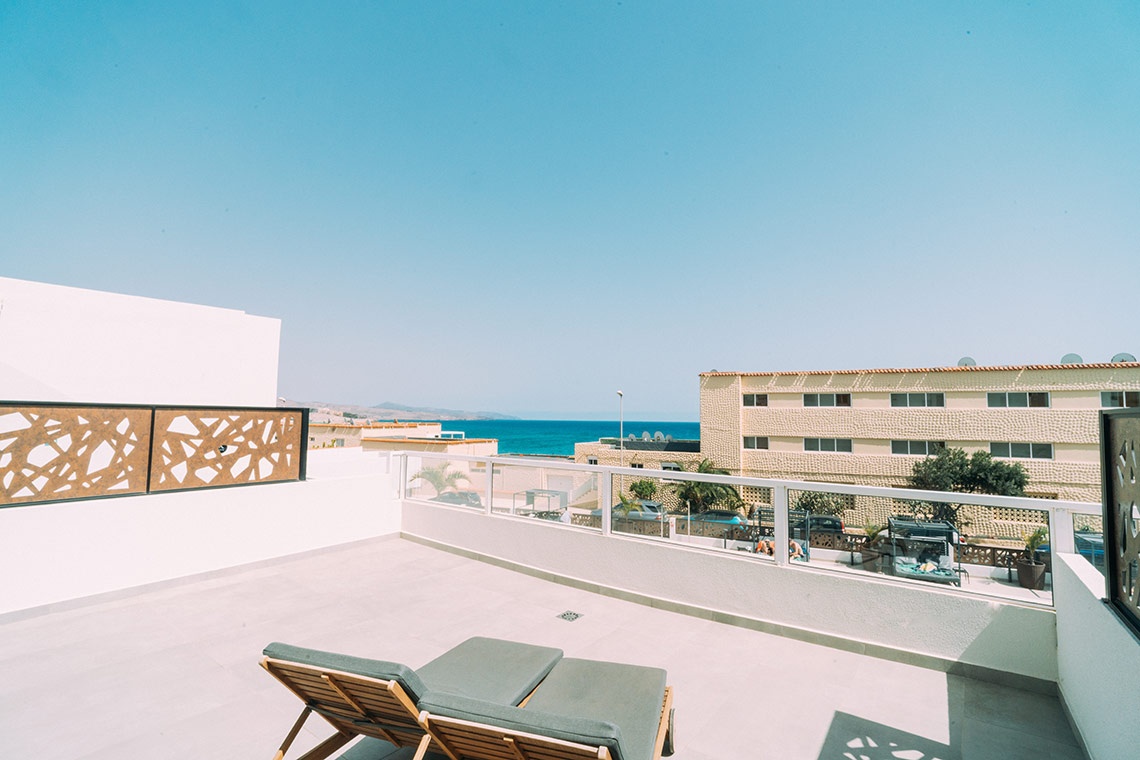 Rooftop terrace view from 001 Higos Beach | 001 Hotels | Official Website