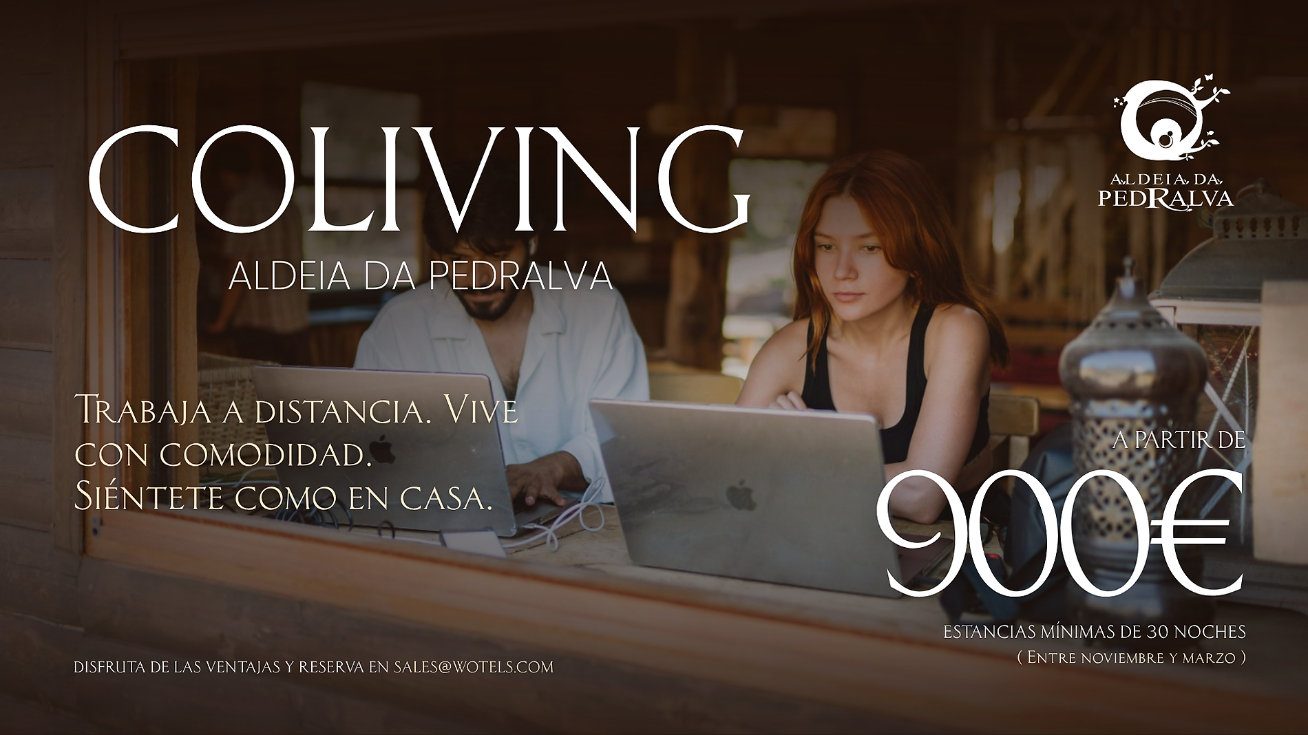 Coliving Aldeia da Pedralva en Aldeia da Pedralva. Trabaja y vive con comodidad.
