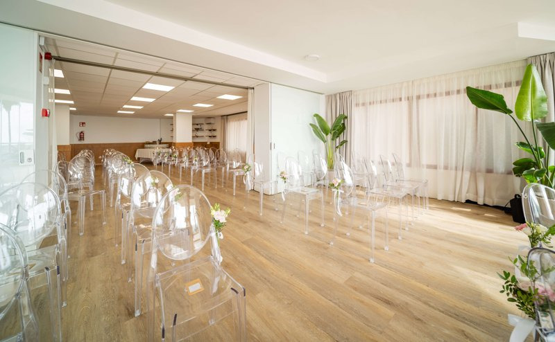 Cóctel de bienvenida de bodas, Hotel Ángela