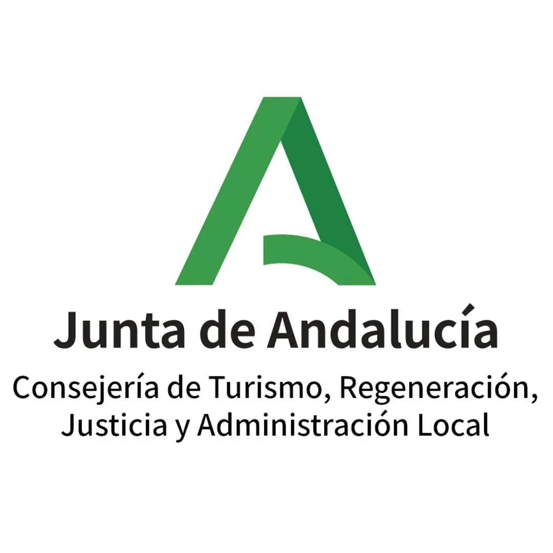 Logo oficial: Junta de Andalucía, Consejería de Turismo y Administración Local.