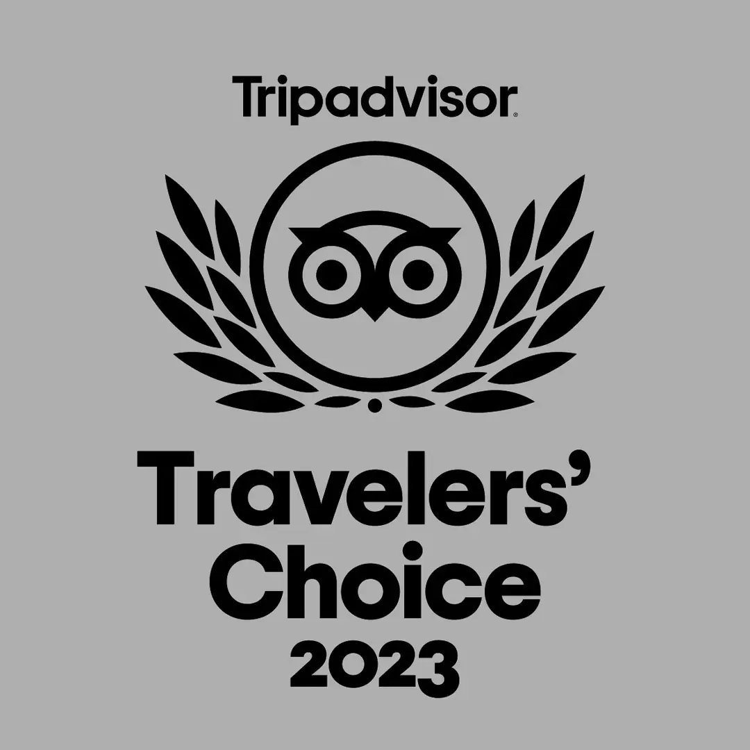Prix Choix des voyageurs 2023 de TripAdvisor pour Angela.