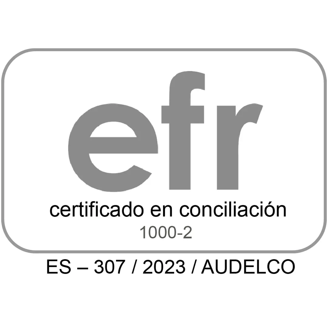 Certifié efr pour Angela : conciliation et excellence.