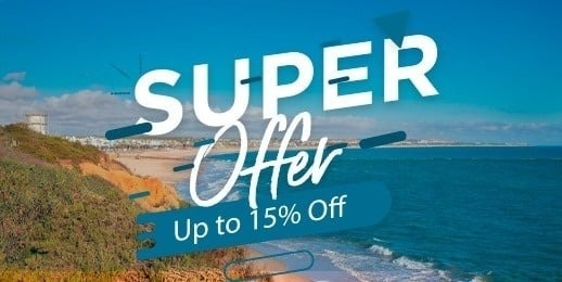 <small>Special 15% discount</small> !