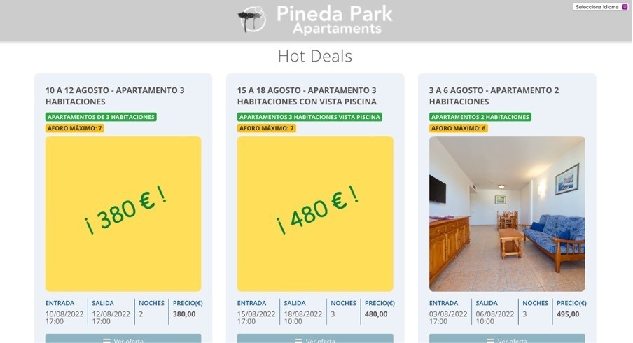 Hot deals from Pineda Park.