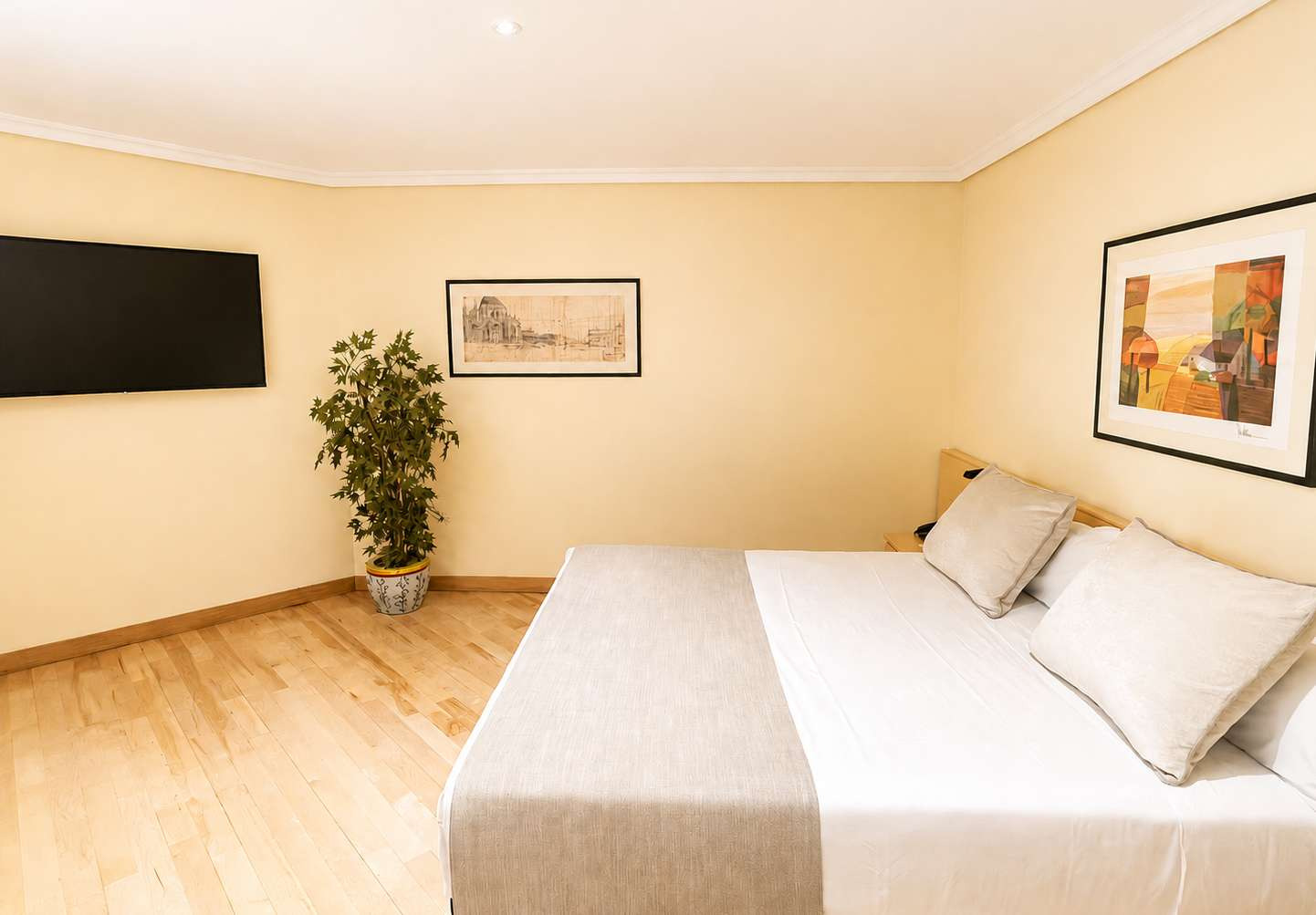 Habitación doble AR Parquesur 4* Leganés, Madrid: tu espacio ideal para relajarte.