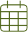 a green calendar icon on a black background .