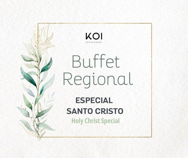 Buffet especial Domingo de Santo Cristo no Azoris Corporativa, 25.05.2025.
