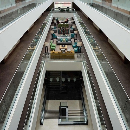 Vista interior do 4º Piso