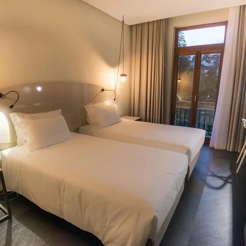 Habitación Classic Twin con vistas al jardín