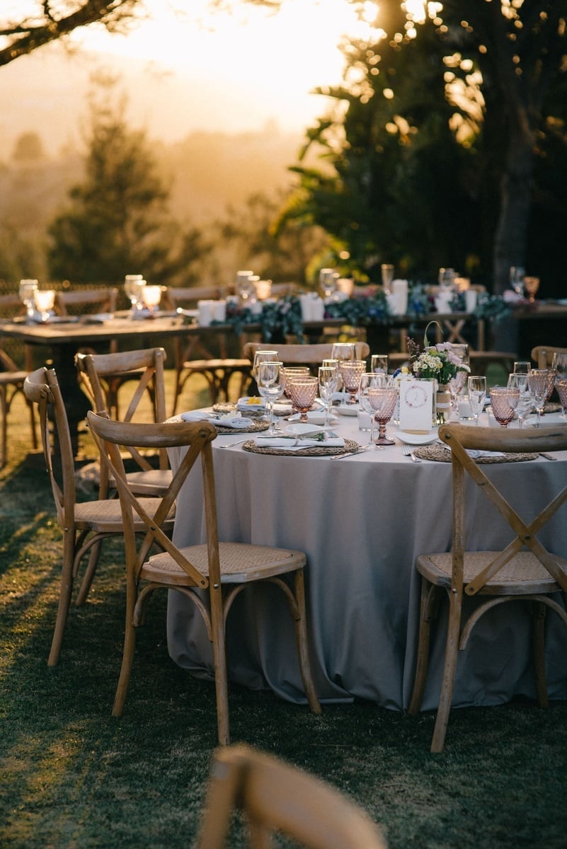 Wedding table at B Bou La Viñuela