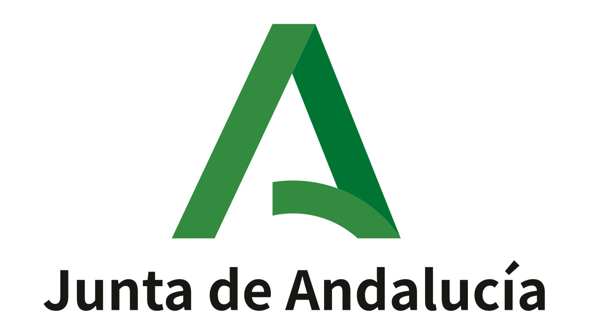 junta de andalucia logo with a green letter a