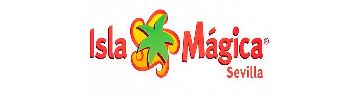logotipo Parque Isla Mágica Sevilla