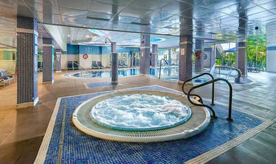 Indoor pool and spa