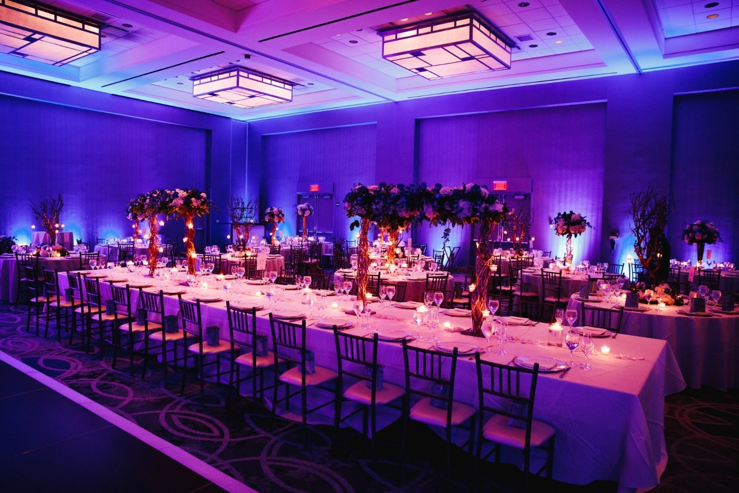 Elegant banquet hall at Beneste Hotels, perfect for events. Reserve your date today!