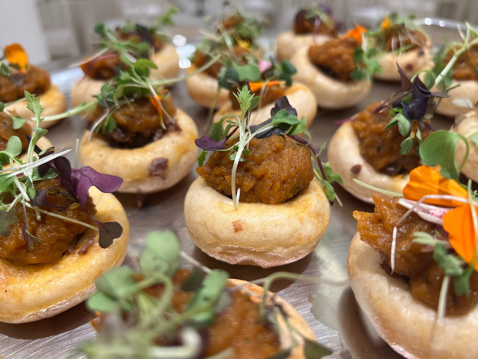 Bocaditos gourmet para eventos: Sabores únicos en Villa Flamenca. Eventos | Villa Flamenca | Beneste Hoteles | Web oficial.