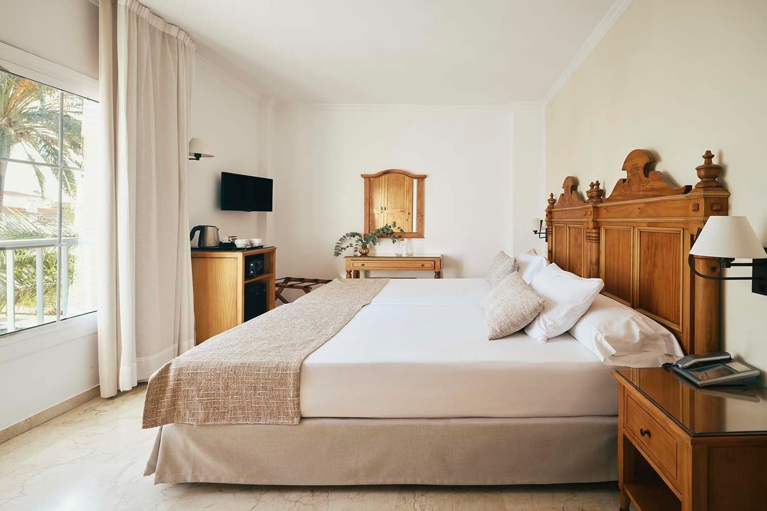 Habitación doble con vistas en Villa Flamenca | Beneste Hoteles
