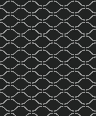 a seamless pattern of waves on a black background