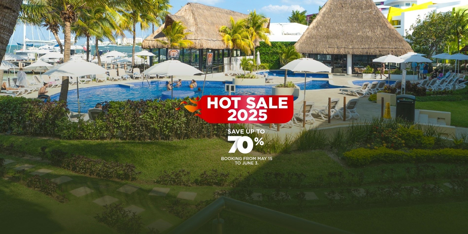 an advertisement for a hot sale in 2025