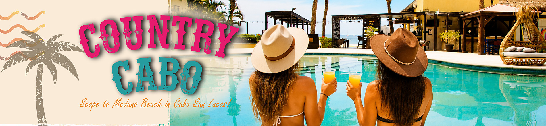 Country Cabo: Escape to Medano Beach, Cabo San Lucas. Casa Dorada at our poolside oasis.