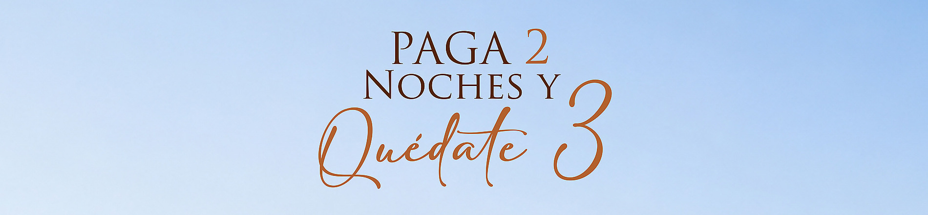 Paga 2 Noches y Quédate 3 Casa Dorada: Angebot für Ihren nächsten Aufenthalt.