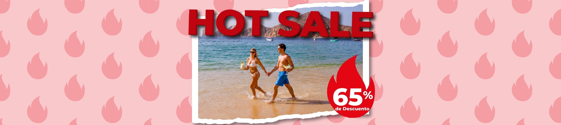 Hot Sale 2026 | Hotel Casa Dorada: ¡65% dto! Pareja en playa.