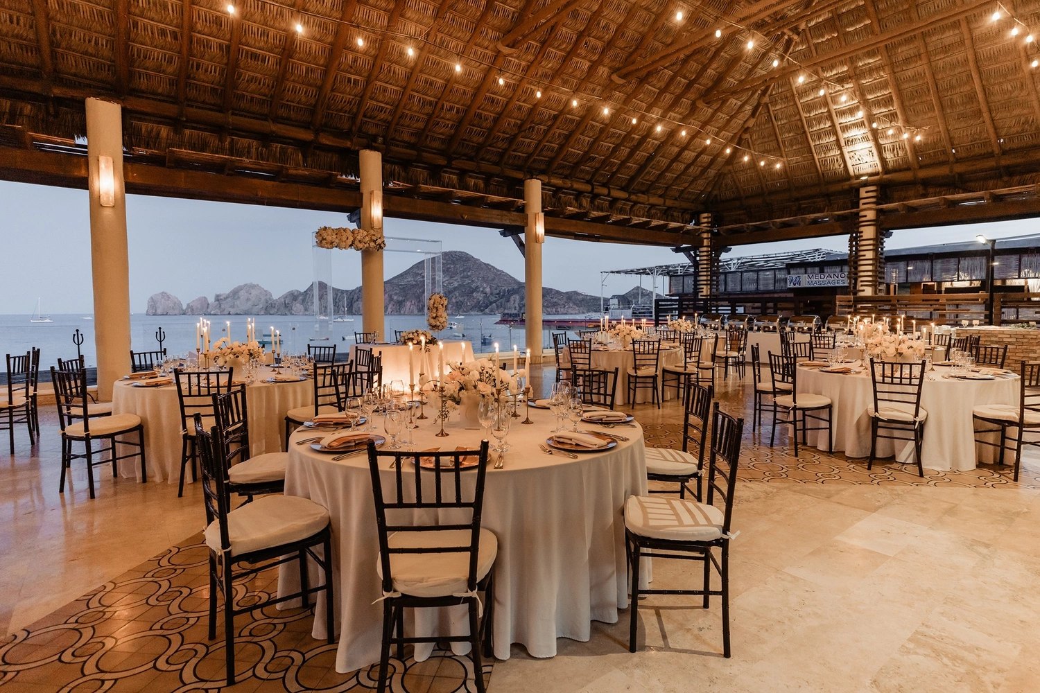 Oceanview Terrace wedding venue at Casa Dorada Los Cabos with Sea of Cortez views