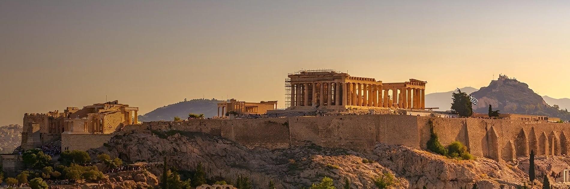 Akropolis van Athene: ideaal voor casual en zakelijke verblijven.