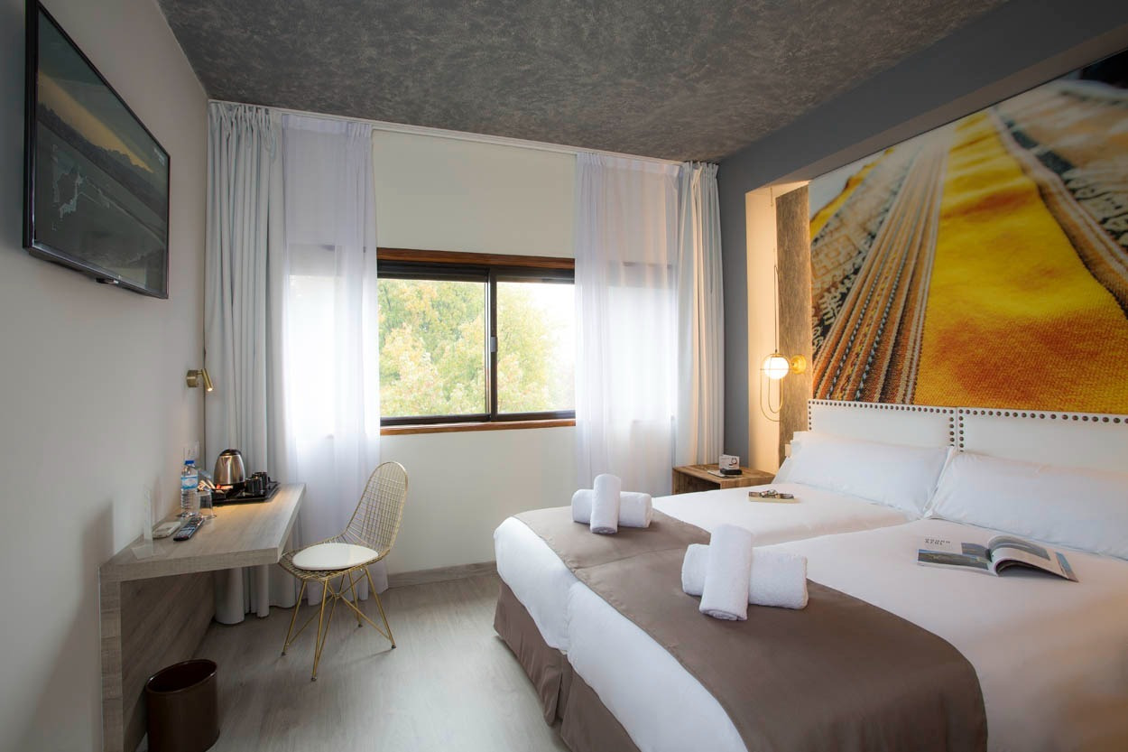 Komfortable Zimmer im Casual Inca Porto - Zentrales Hotel in Porto | Casual Hoteles mit moderner Einrichtung.