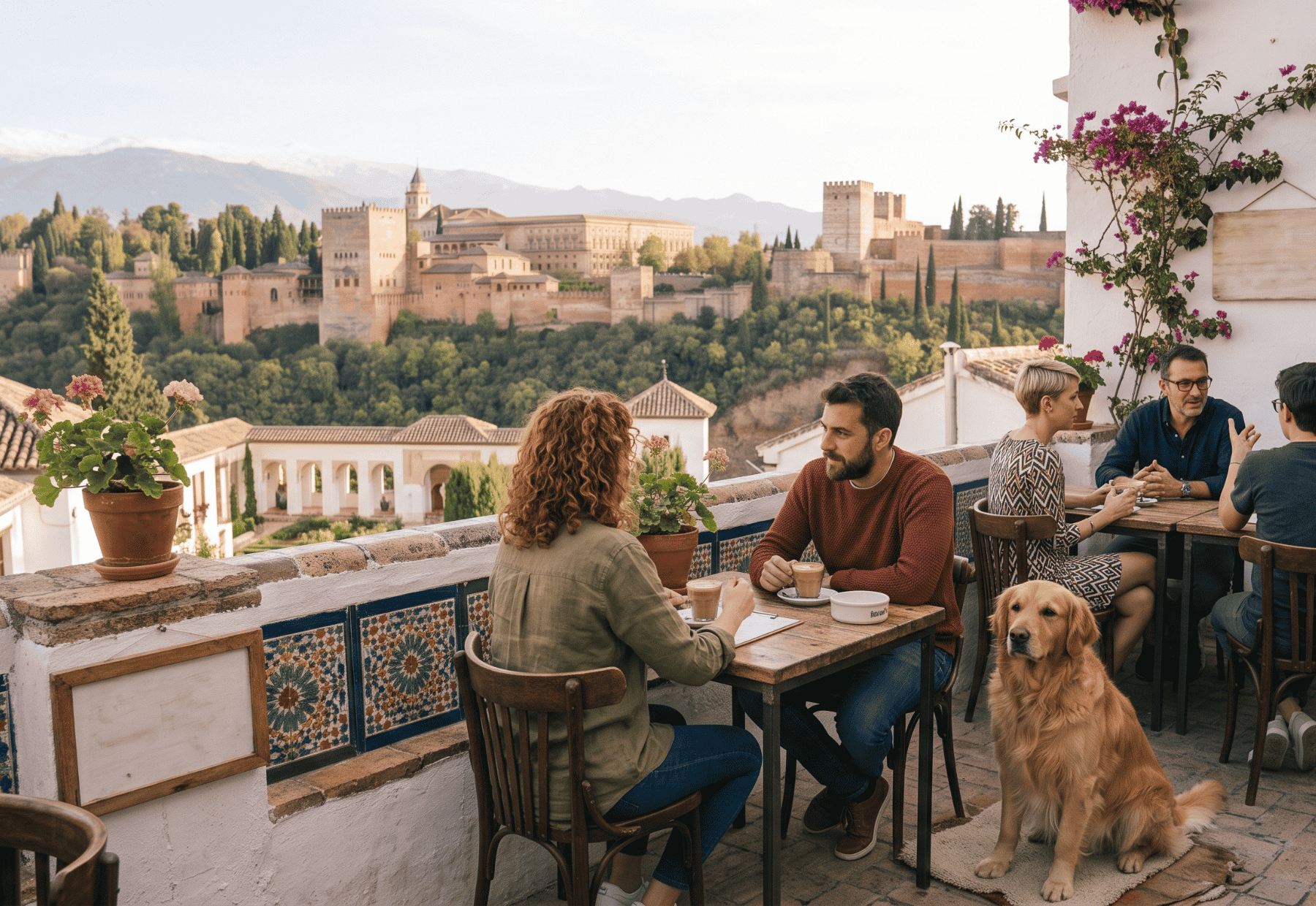 Kann man die Alhambra mit Hund besuchen? Alternativen und Routen außerhalb des Geländes