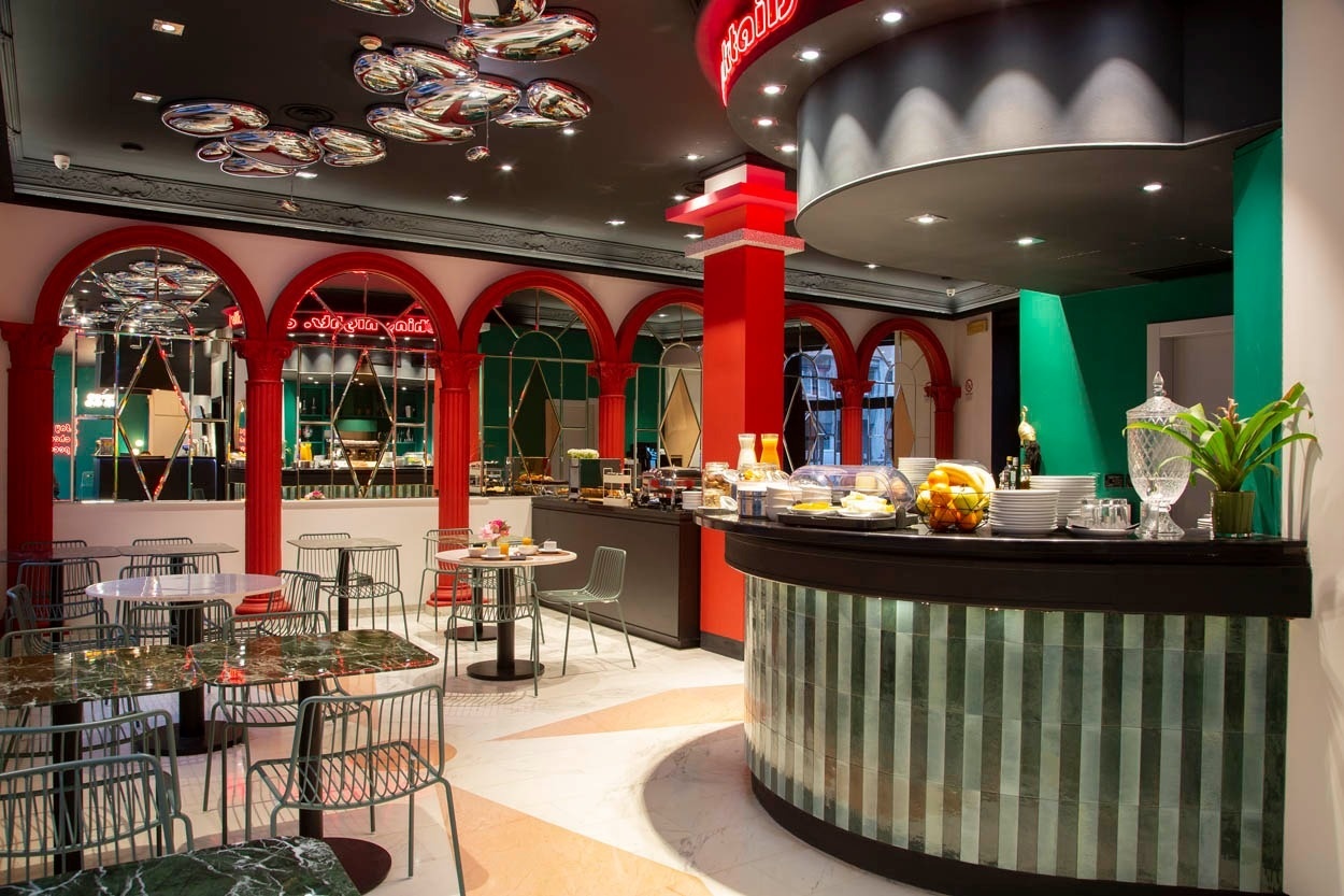 Lässiges Frühstücksbuffet im Casual Eclettico Milano - Hotel Mailand Nähe Bahnhof Centrale.
