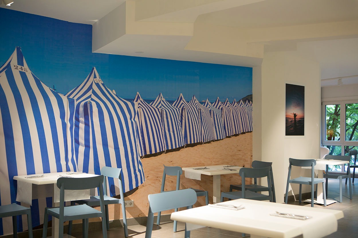 Casual de las Olas San Sebastián: Hotel mit Strandmotiv, Restaurants und Blick ins Grüne.