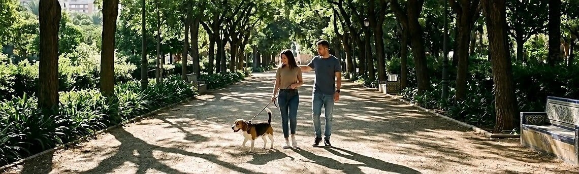 Itinéraire à Valence avec votre chien : une journée de parcs, de cafés et de plage avec votre compagnon à quatre pattes