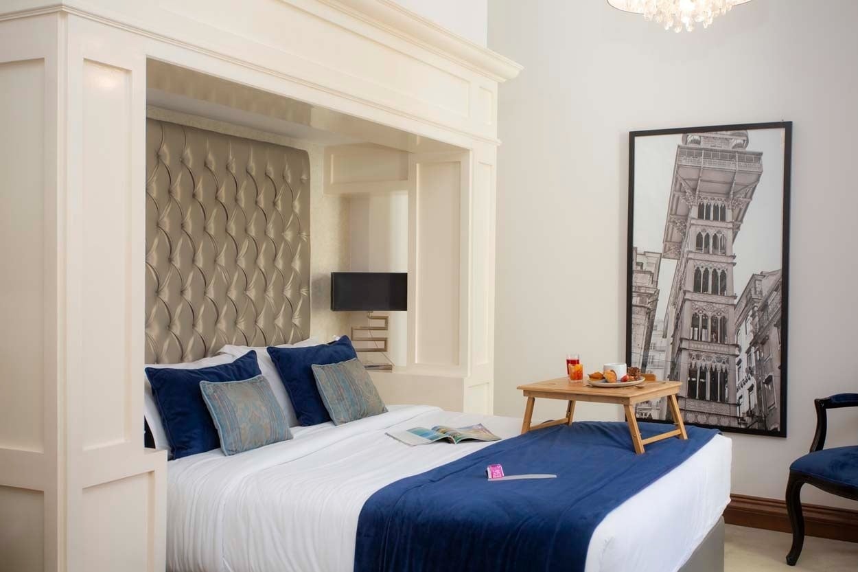 Bezauberndes Bett mit Frühstück im Casual Belle Époque - Boutique-Hotel im Zentrum von Lissabon