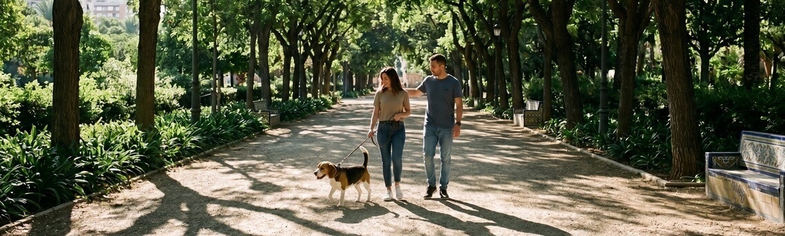 Hundefreundliche Route durch Valencia: Ein Tag mit Parks, Cafés und Strand mit Ihrem Hund