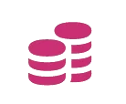 Icona salvadanaio rosa pixelata. Casual: Aziendale.
