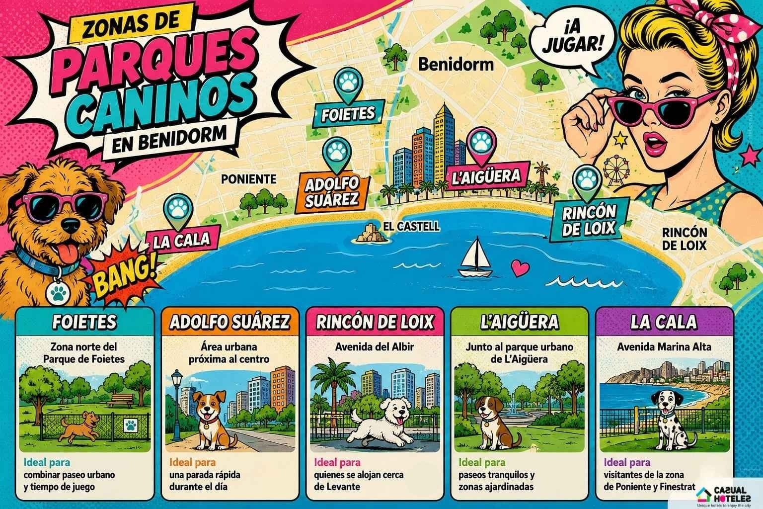 Parque de Foietes en Benidorm