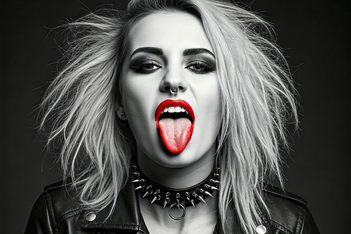 una bebida roja con una pajita en la playa