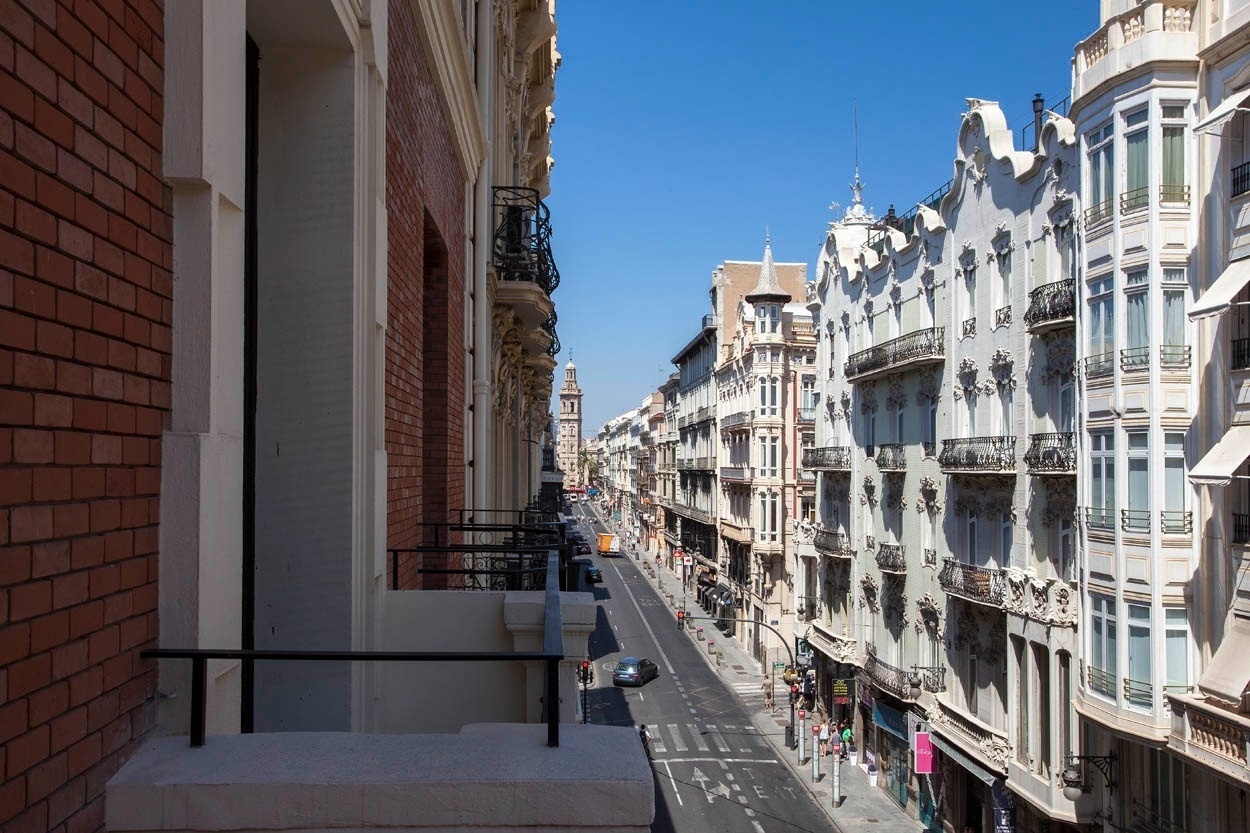 Vistas de calle desde el Casual Socarrat Valencia - Hotel cerca de la Catedral | Casual Hoteles
