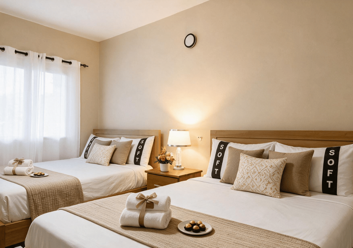 Camere doppie con letti comodi e biancheria soffice, perfette per il tuo soggiorno Casual: Eden Bayahibe.
