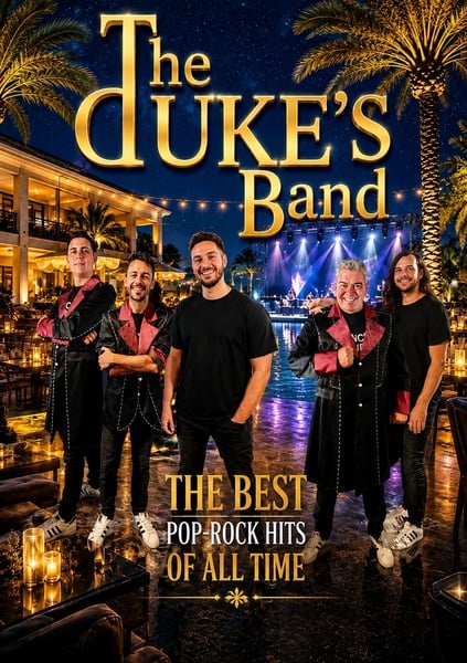 The Duke's Band in Club Maspalomas: De beste pop-rock hits.