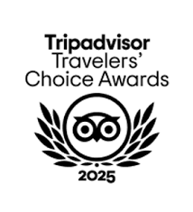 el logotipo de los premios de la elección de los viajeros de tripadvisor .