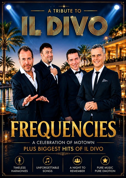 Il Divo tribute show bij Club Maspalomas, een avond vol muziek.