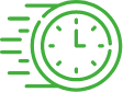 un icono de pixel art de un reloj que muestra la hora
