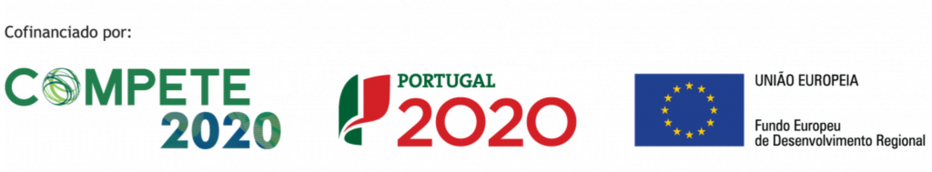 três logotipos com a palavra compete 2020