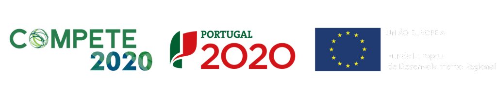 três logotipos com a palavra compete 2020