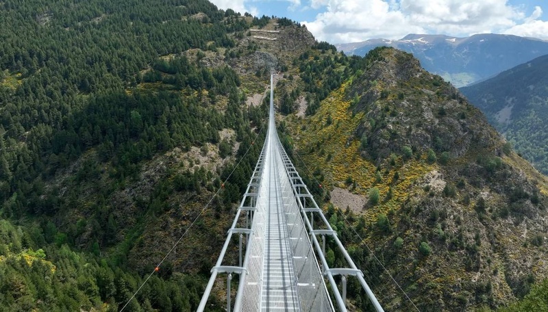 Tibetan bridge Andorra
