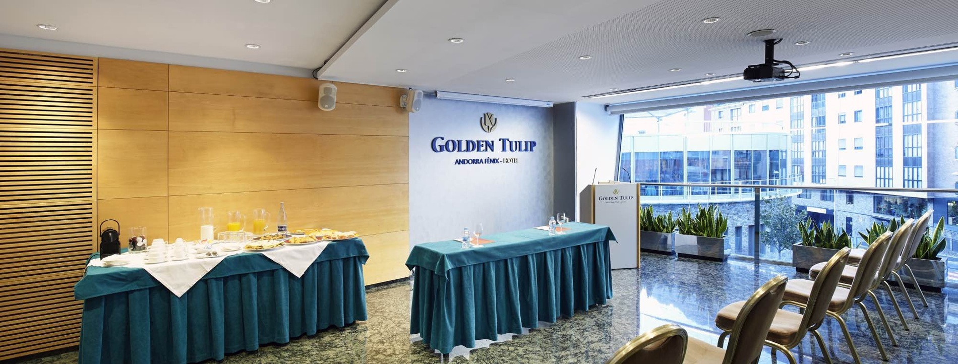 Contrata tu evento único en el Golden Tulip Andorra Fenix de 4* en Andorra