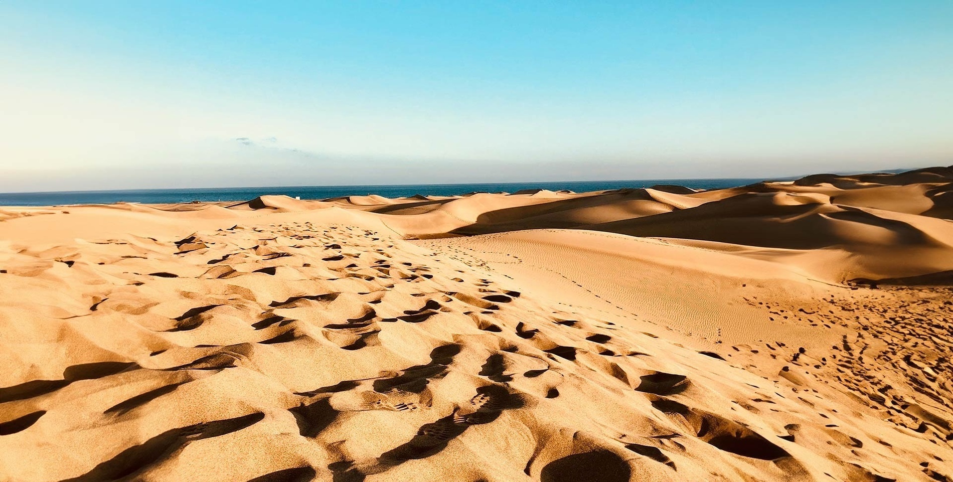 Imagen de la playa de gran canaria