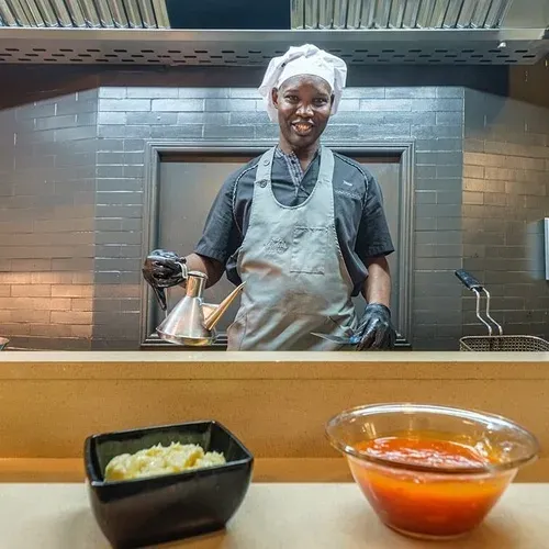 Hotel Sporting Andorra chef preparing food. Book your stay today!